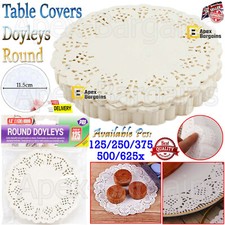 4.5" Napkin Lace Round Paper