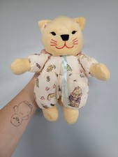 VINTAGE MOTHERCARE CAT SOFT TOY 'Humpty Dumpty sat on the wall Plush