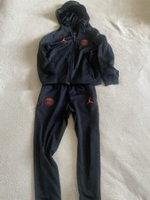 Nike PSG Black Tracksuit Kids