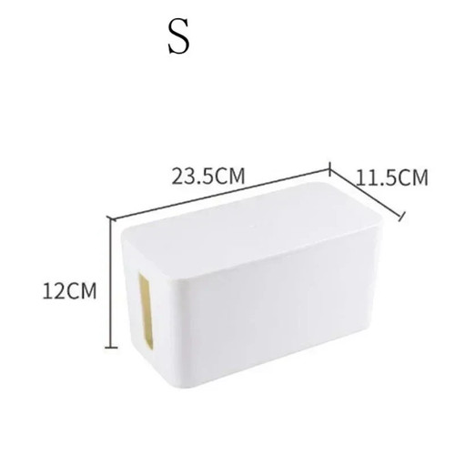 Desktop cable management box - cable,