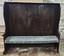 High Back Settle Elm Early
