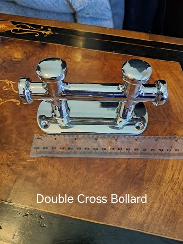 Double cross bollard heavy - double,