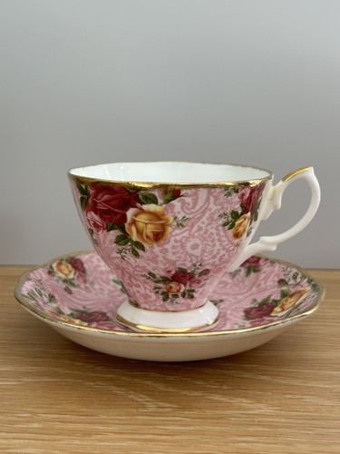 Royal albert dusky pink lace - royal,