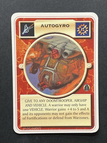 Doomtrooper ccg mortificator - ccg,