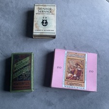 VINTAGE CIGARETTE EMPTY BOXES