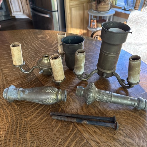 Antique salvage floor lamp - floor,