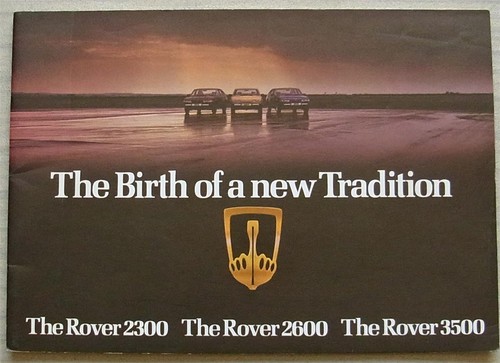 Rover car range - sales, brochure