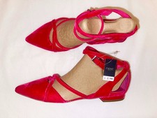 Red flat shoes - , 6