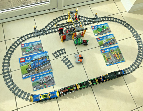 Lego city cargo train - lego,