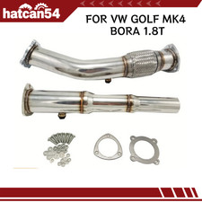 3" STAINLESS EXHAUST DECAT