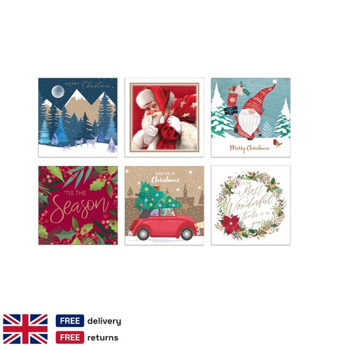 Pack christmas cards - 30, boxed