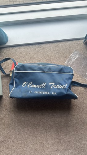 Vintage 1960s flight bag - flight,