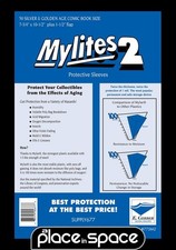 50 SILVER GOLD COMIC SIZE MYLITES 2 SLEEVES (SUPPLY677)