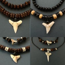 Shark tooth necklace sharks - tooth,