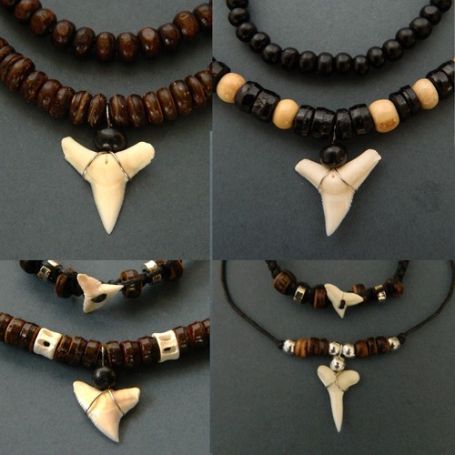 Shark tooth necklace - tooth,