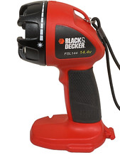 Cordless Work Light 14.4V – Black and Decker FSL144 Firestorm Used Tested