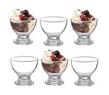 Ice Cream Bowls Sundae Set Of 6 Short Stemmed Tulip Prawn Cocktail Dessert