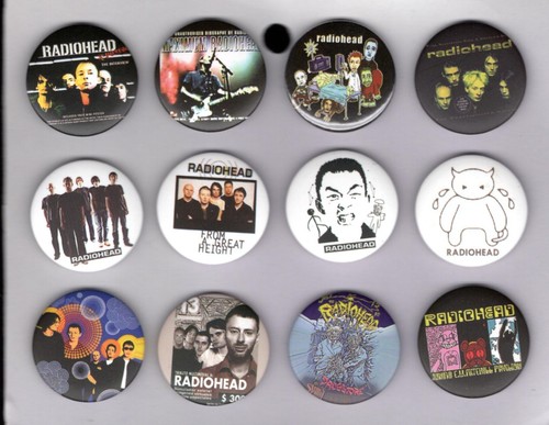 Radiohead badge pin - badge, various