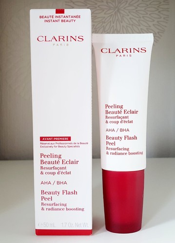 Clarins beauty flash - clarins, peel