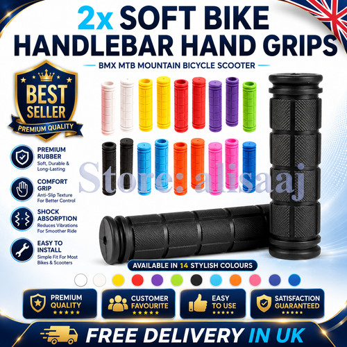 Soft bike handlebar handle - bike,