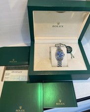 Rolex Datejust Blue Women's