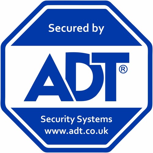 Adt alarm security stickers - security,