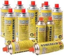 BUTANE GAS BOTTLES CANISTERS