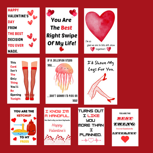 Funny valentine cards high - funny,