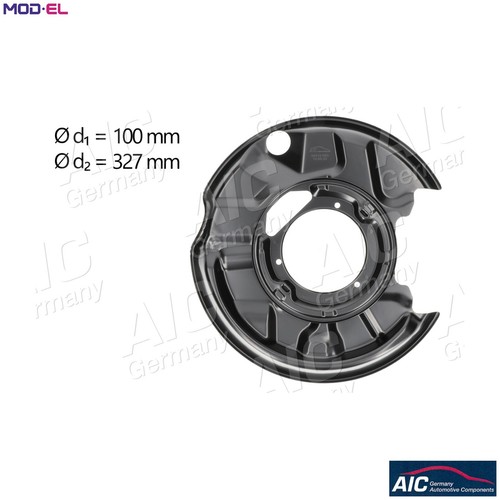 Splash panel brake disc - panel,