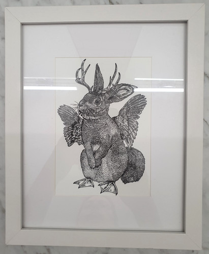 Tattoo flash art framed - tattoo,
