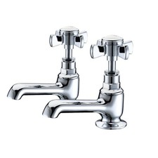 EDWARDIAN HOT & COLD TWIN BATH