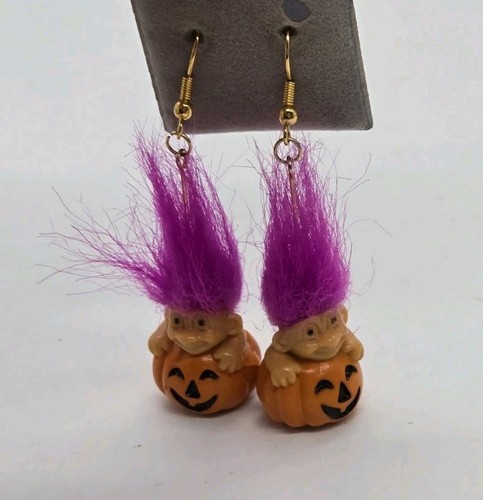 Russ earrings troll dolls - russ,