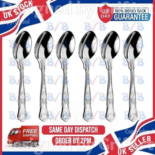 Kings tea spoons set six - tea,