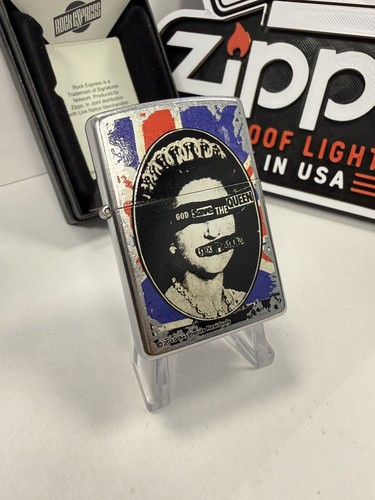 Zippo lighter sex pistols god - zippo,