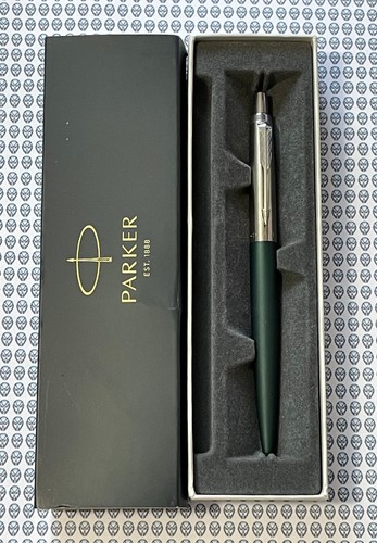 Boxed matt green parker - boxed,