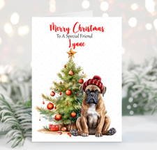 Personalised Boxer Dog