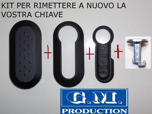 Key cover for fiat 500 - key,