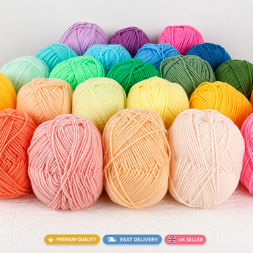 50g soft milk - cotton, yarn