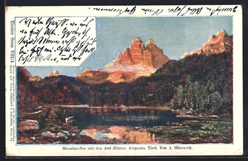 Artist postcard anton - artist,