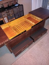wooden trunk chest