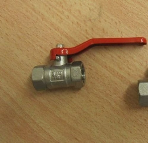 Sand blast ball valve - sand,