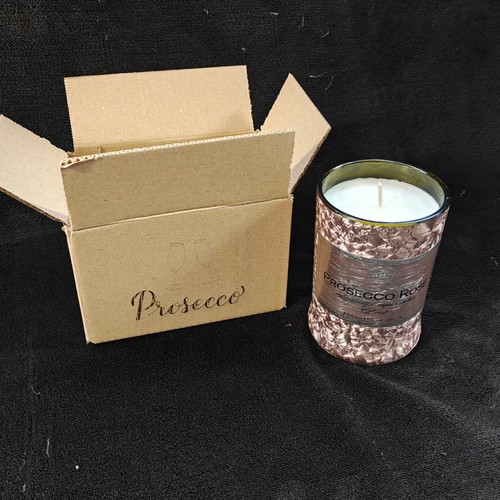 Candle prosecco rose vanilla