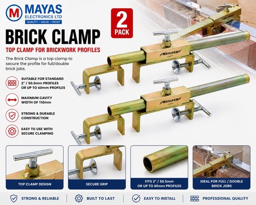 Brick clamp top - 2x,