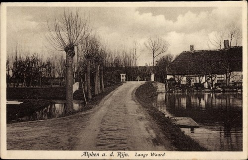 Postcard alphen aan - postcard, rijn
