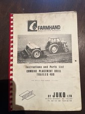 Farmhand Trailer 400 Drill