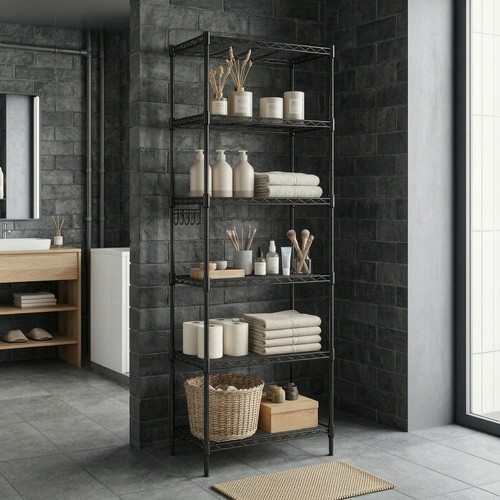 Wire shelving rack - shelving, 6