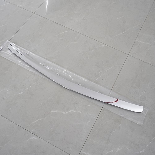 Front bumper chrome splitter - bumper,