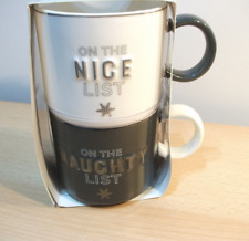 NEXT SET OF 2 STACKING GREY &