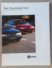 Saab 900 & 9000 Brochure 1995