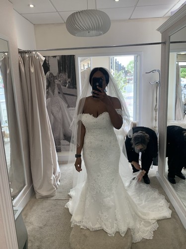 Pronovias label wedding - label, dress